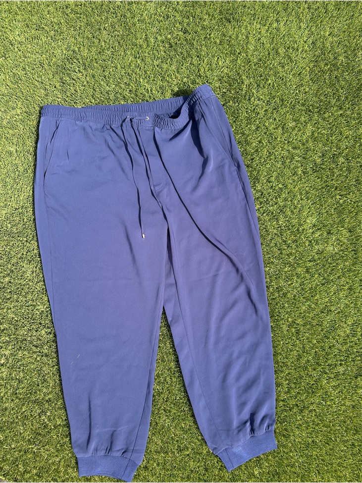 Lauren Ralph Lauren Navy Blue Track Jogger Pants